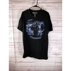 Vintage Humorositees Skull/ Grim Reaper Graphic T-shirt Mens size XL